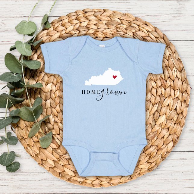 Body Para Bebé Kentucky Home Grown State Tee (Subido por el creador)