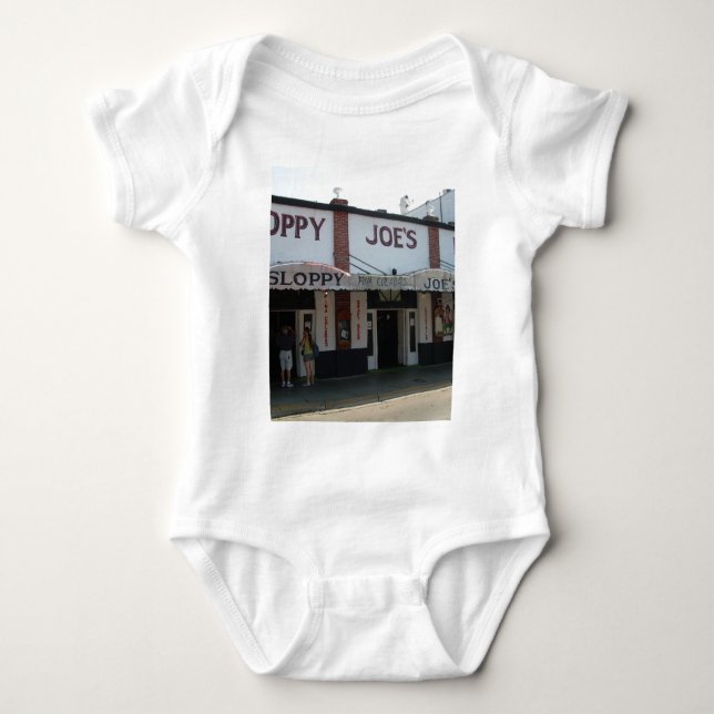 Body Para Bebé Key West barra (Anverso)