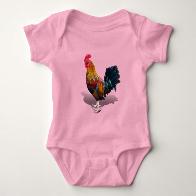 Body Para Bebé Key West - Gypsy Rooster (Anverso)