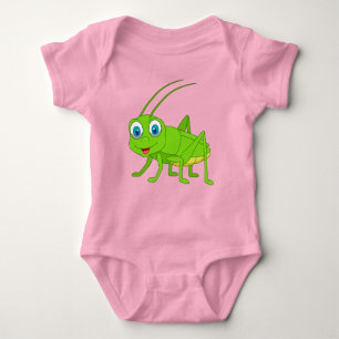 Body Para Bebé Keychain, Personalizado de críquet sonriente