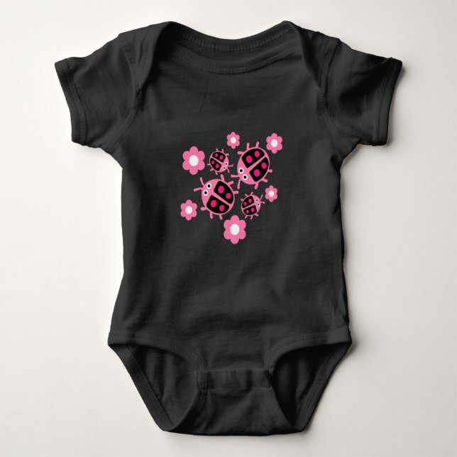 Body Para Bebé Kids Coccinellidae ladybug (Anverso)