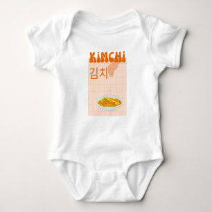 Body Para Bebé kimchi lindo