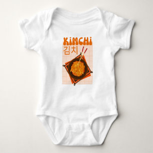 Body Para Bebé kimchi lindo