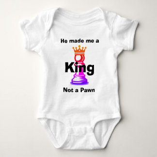 Body Para Bebé King Not Pawn Onsie