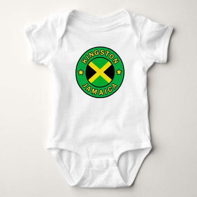 Body Para Bebé Kingston Jamaica (Anverso)