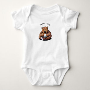 Body Para Bebé KiniArt Bear Hug