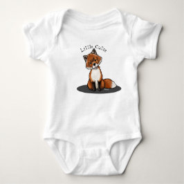 Body Para Bebé KiniArt Cute Fox Baby Bodysuit