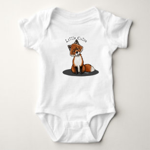 Body Para Bebé KiniArt Cute Fox Baby Bodysuit