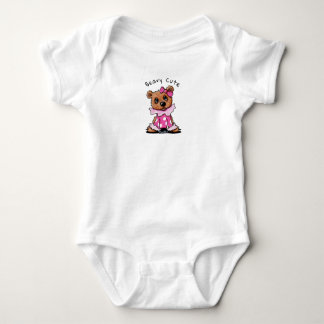 Body Para Bebé KiniArt Girlie Bear