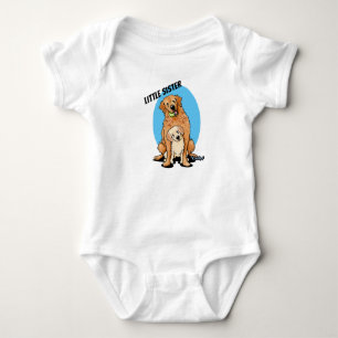 Body Para Bebé KiniArt Golden Retriever