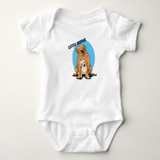 Body Para Bebé KiniArt Golden Retriever