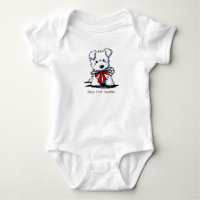 KiniArt Navidades Westie Terrier Cachorro