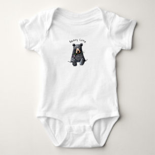 Body Para Bebé KiniArt Oso de Bolsillo