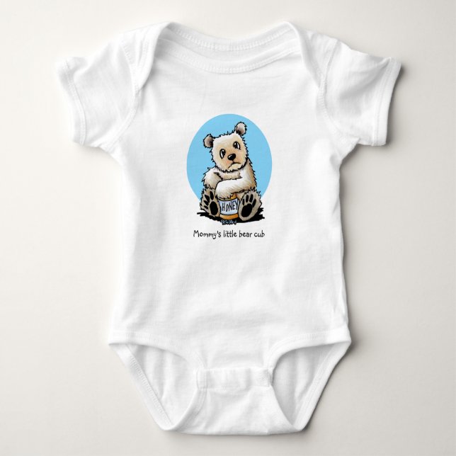 Body Para Bebé KiniArt Spirit Bear Baby Bodysuit (Anverso)