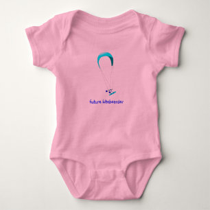 Body Para Bebé Kiteboard Kitesurfing Baby T-Shirt
