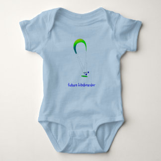 Body Para Bebé Kiteboard Kitesurfing Baby T-Shirt