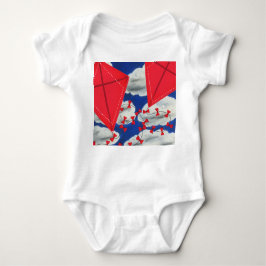 Body Para Bebé Kites y Klouds