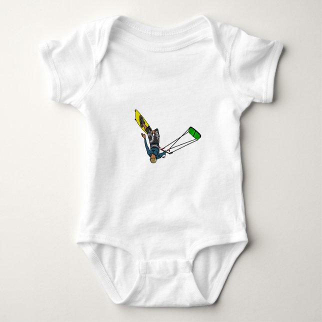 Body Para Bebé kitesurfer (Anverso)