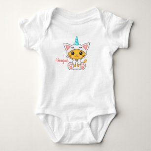 Body Para Bebé Kitten personalizado