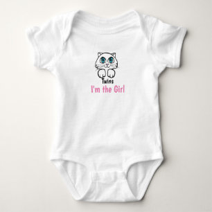 Body Para Bebé Kitty, Chicas gemelos
