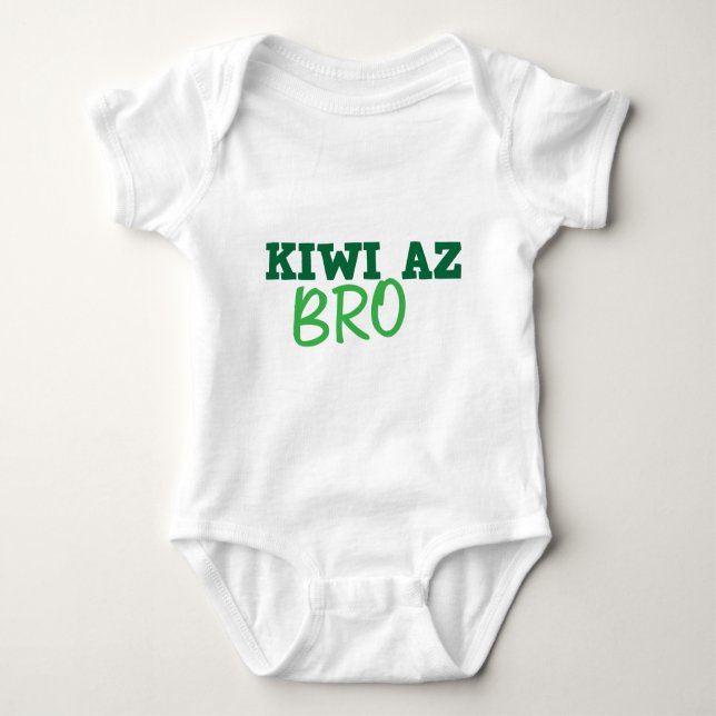 BODY PARA BEBÉ KIWI AZ BRO (Anverso)