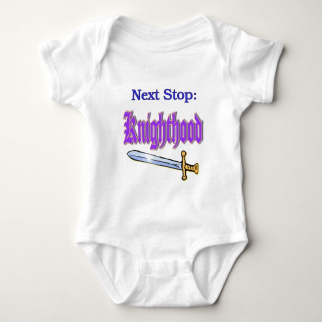 Body Para Bebé Knighood (Anverso)