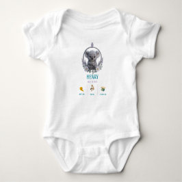 Body Para Bebé Koala Baby Onesie – Personalized Birth Stats