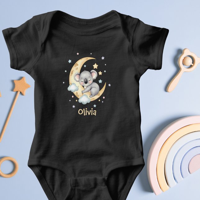 Body Para Bebé Koala Soñador Lindo Personalizado (Subido por el creador)