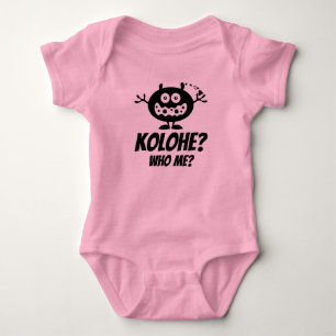 Body Para Bebé ¿Kolohe? ¿Quién yo? Ropa del bebé cerca: ¡Ho 