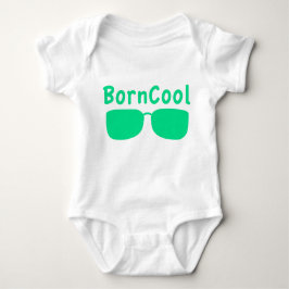 Body Para Bebé Kortärmad babybody med BornCool-tryck