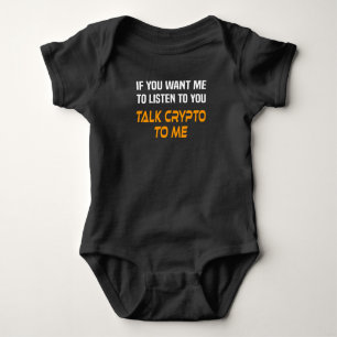 Body Para Bebé Krypto Crypto Trader Dice Krypto Currency Miner