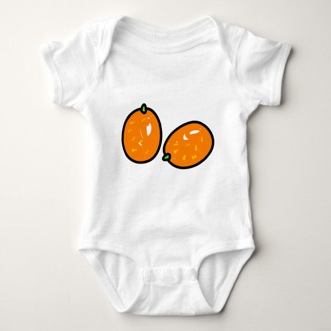 Body Para Bebé Kumquat (Anverso)