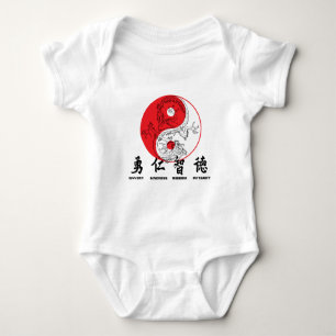 Body Para Bebé Kung Fu