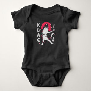 Body Para Bebé Kung Fu Cat