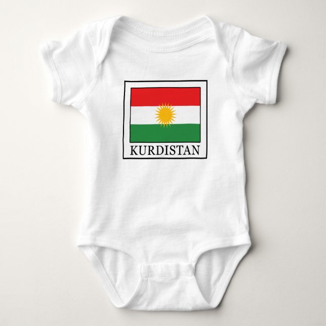 Body Para Bebé Kurdistan (Anverso)