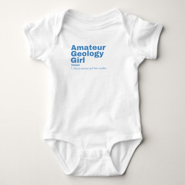 Body Para Bebé l - Geología amateur (Anverso)