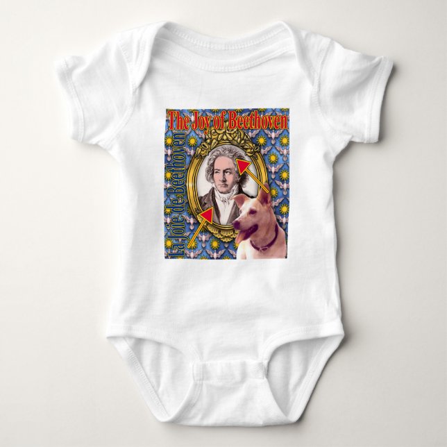 Body Para Bebé La alegría de Beethoven Baby Bodysuit (Anverso)