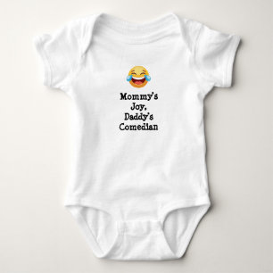 Body Para Bebé La alegría de mamá, el comediante de papá