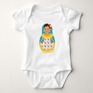 Body Para Bebé La bailarina venezolana Matryoshka