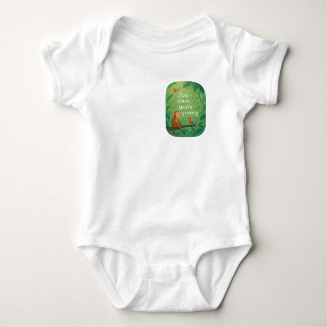 Body Para Bebé La belleza de convertirse en (Anverso)