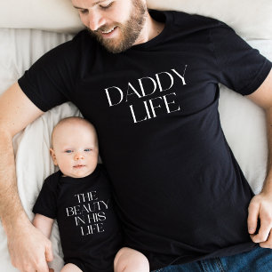Body Para Bebé La Belleza en su Vida Día del Padre Coincidente