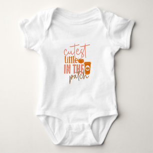 Body Para Bebé La Calabaza Más Linda Del Parche - Camiseta de Oto
