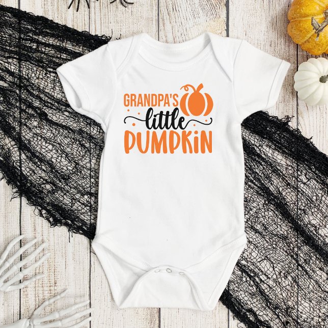 Body Para Bebé La calabaza pequeña de GrandPa (Subido por el creador)