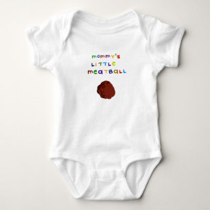 Body Para Bebé La Camiseta Albóndiga de Mamá