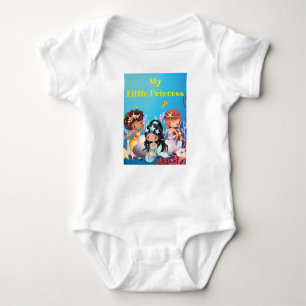 Body Para Bebé La camiseta de mi pequeña princesa
