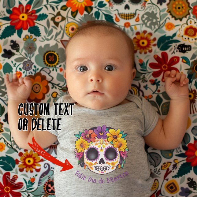 Body Para Bebé 🌹La Catrina Tributo al Día de Muertos (La Catrina Dia de Muertos Tribute )