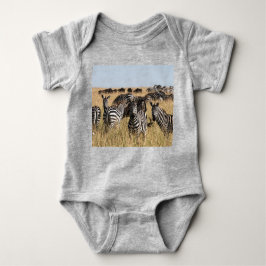 Body Para Bebé La cebra de Grant