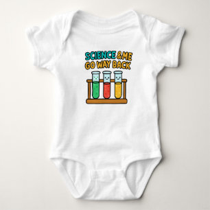 Body Para Bebé La ciencia y yo vienen de lejos, Bodysuit de bebé 