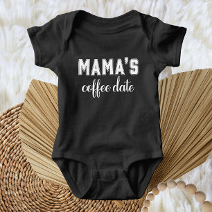 Body Para Bebé La cita del café de mamá, diversión