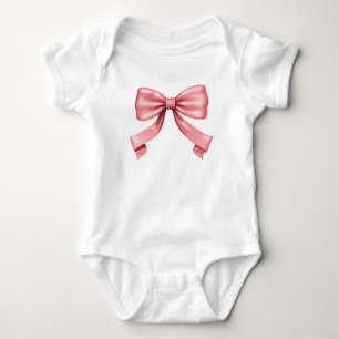 Body Para Bebé La curva rosa perfecta